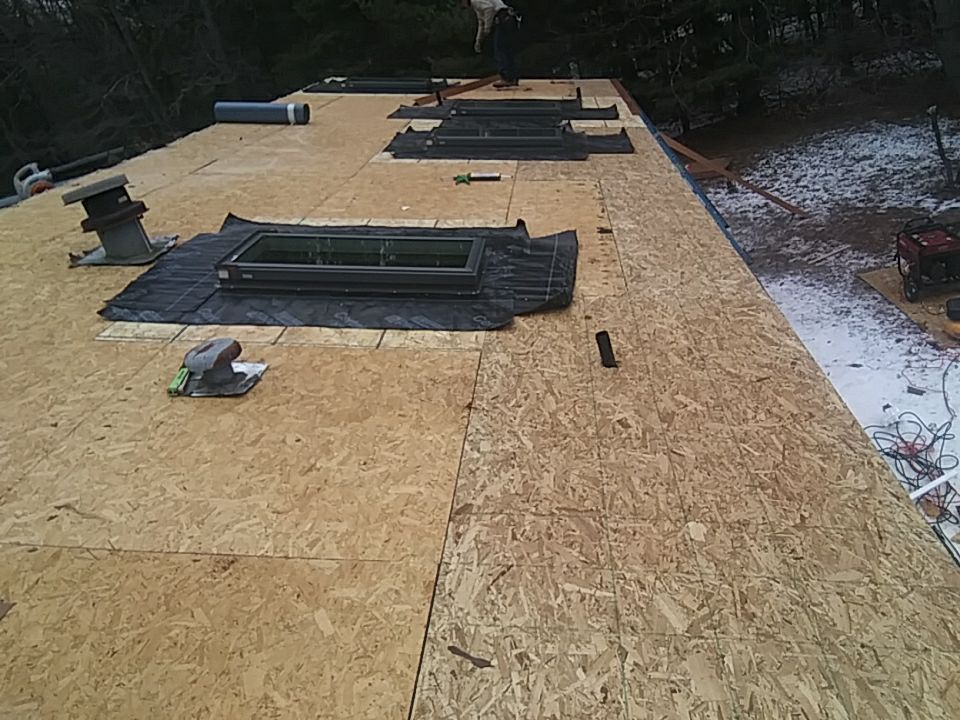 whitehall roofing project