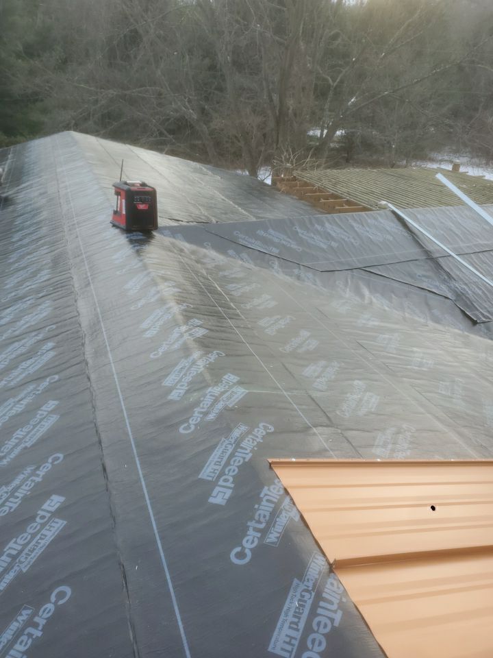 whitehall roofing project
