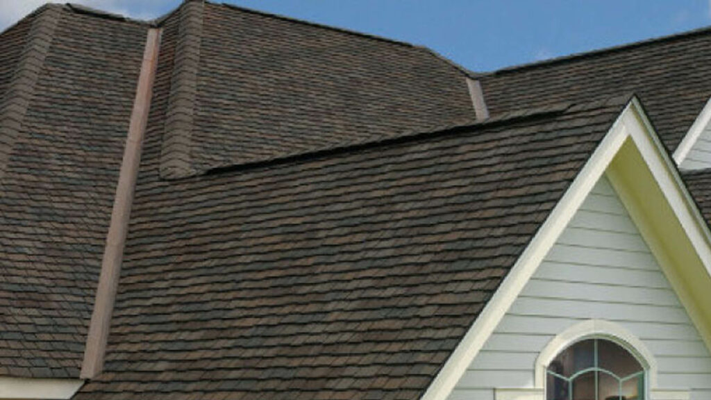 Legacy Roofing shingled roof