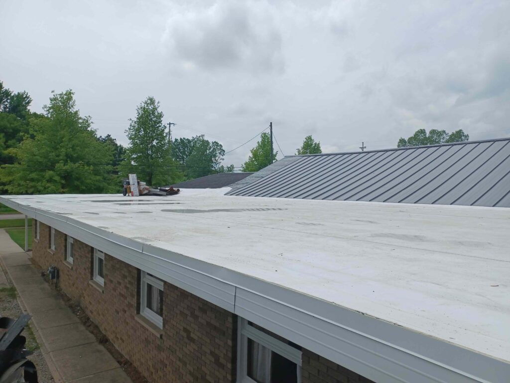 commercial church flat roof