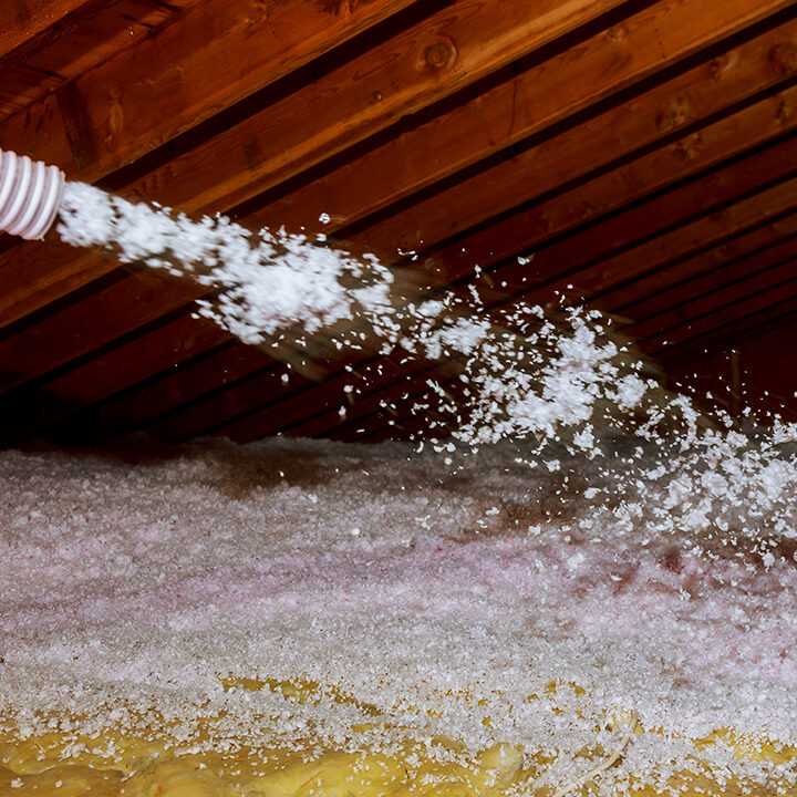 spraying insulation in attic in michigan
